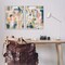Stupell Industries Curved Retro Abstraction 2pc Framed Giclee Wall Art Set Design by Grace Popp